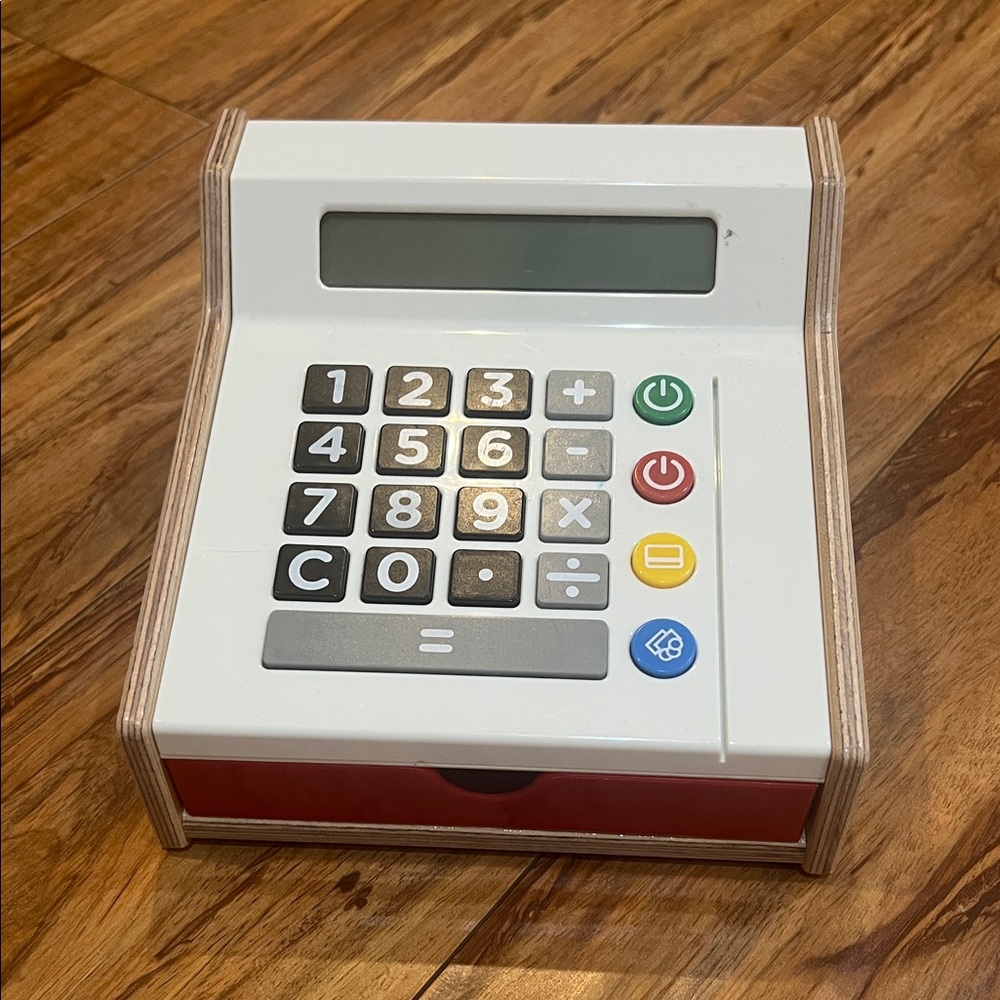 Ikea Wooden Duktig Toy Cash Register
